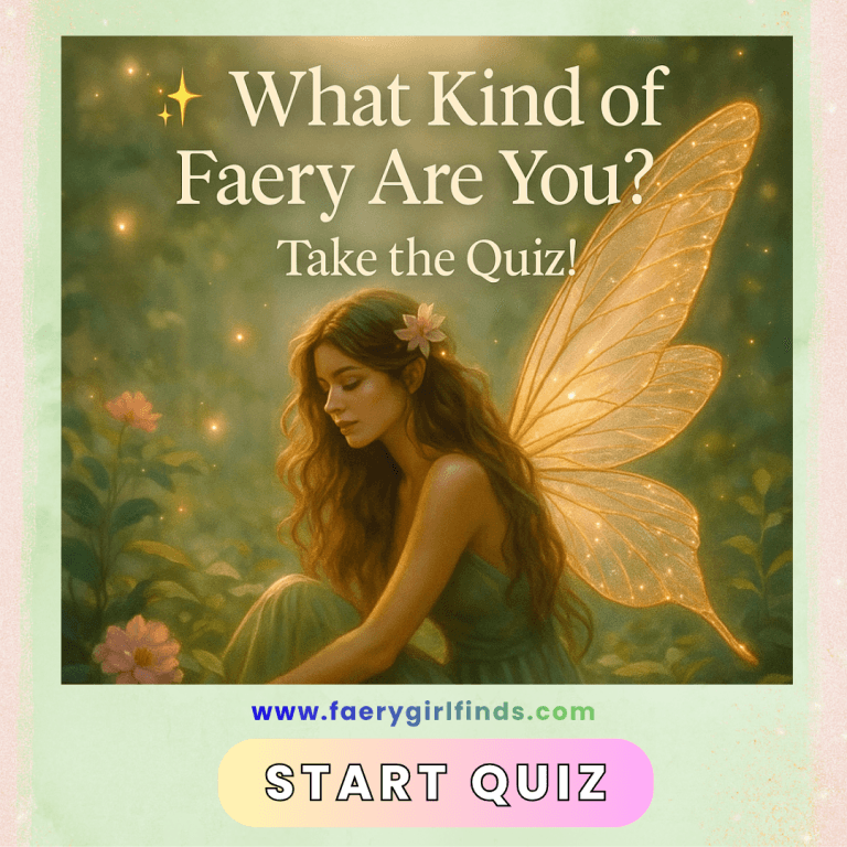 Faery Quiz preview card from the original IONOS site