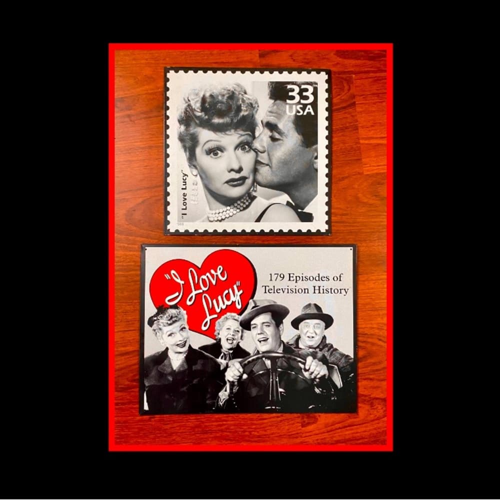 I love Lucy Metal Poster Collectibles