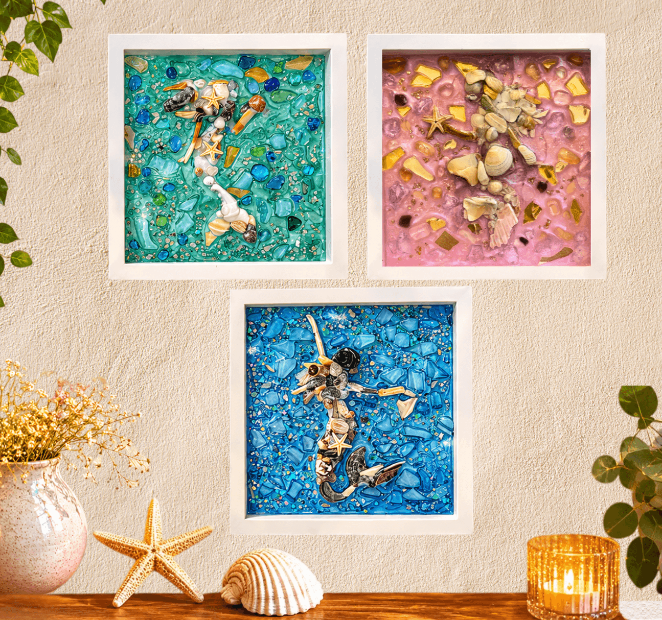 Faery Tide: The Mermaid Cove Wall Art Collection