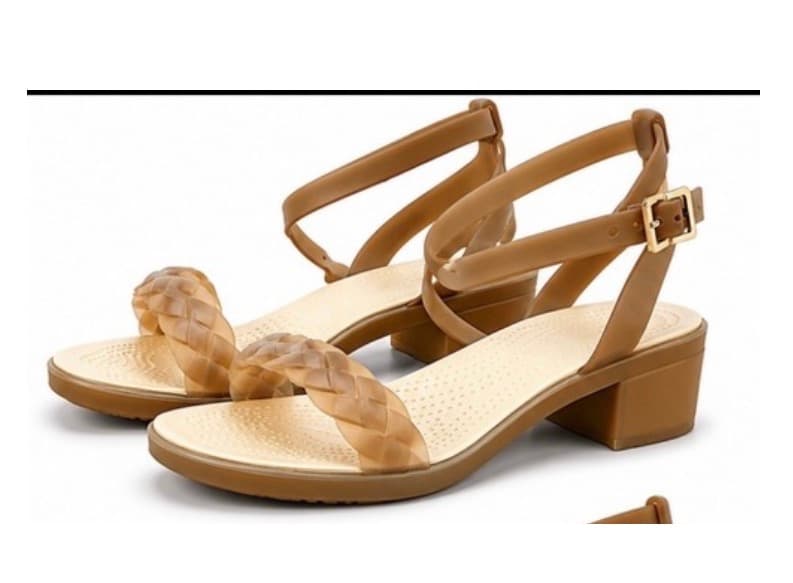 Crocs Women’s Size 8 Comfort Sandals | Lightweight Casual Summer Shoes photo 4