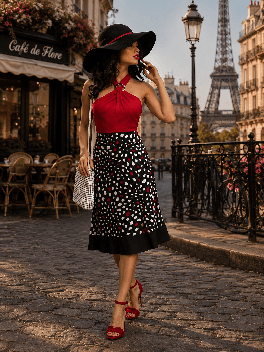 ❤️ Parisian Polka Dot Charm Outfit photo 2
