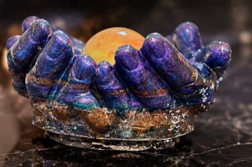 Galaxy Hands — One-of-a-Kind Celestial Resin Art photo 6